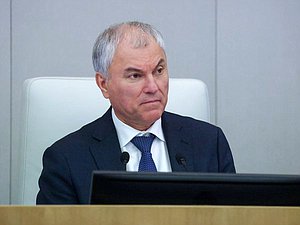 Председатель Государственной Думы Вячеслав Володин
