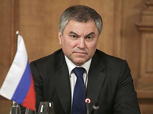 Председатель Государственной Думы Вячеслав Володин