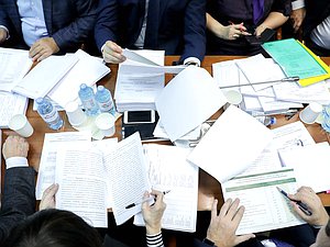 Заседание Комитета по бюджету и налогам