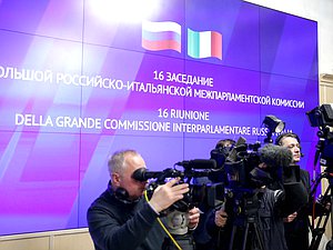 Meeting of the High Russian-Italian Inter-Parliamentary Commission