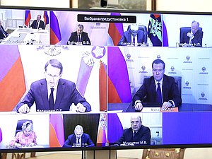 Совещание с постоянными членами Совета Безопасности. Фото: kremlin.ru