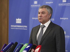 Председатель Государственной Думы Вячеслав Володин