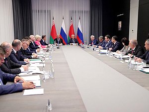 Заседание Совета Парламентского Собрания Союза Беларуси и России (г. Псков)