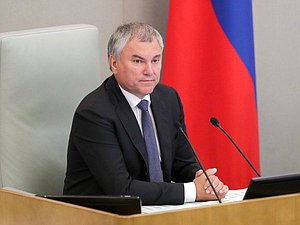 Председатель Государственной Думы Вячеслав Володин