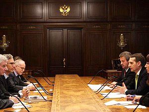 Сергей Нарышкин встретился с заместителем Министра обороны Соединенного Королевства Великобритании и Северной Ирландии Эндрю Маррисоном 