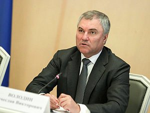 Председатель Государственной Думы Вячеслав Володин