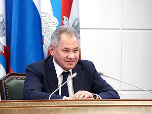 Министр обороны РФ Сергей Шойгу