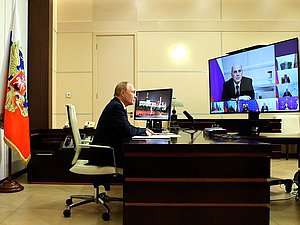Совещание с постоянными членами Совета Безопасности (в режиме видеоконференции)