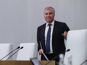 Председатель Государственной Думы Вячеслав Володин