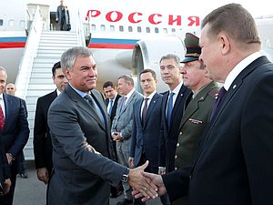 Chairman of the State Duma Viacheslav Volodin