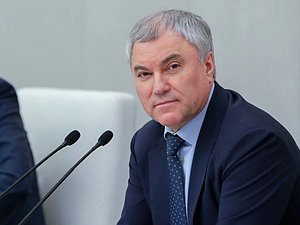 Председатель Государственной Думы Вячеслав Володин