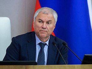Председатель Государственной Думы Вячеслав Володин