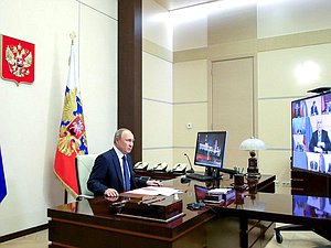 Совещание с постоянными членами Совета Безопасности. Фото: kremlin.ru