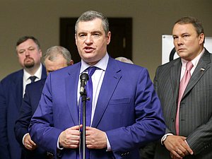 Председатель Комитета по международным делам Леонид Слуцкий