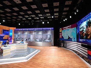 «Прямая линия с Владимиром Путиным». Фото: kremlin.ru