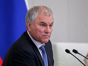 Председатель Государственной Думы Вячеслав Володин