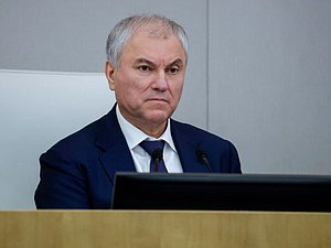 Председатель Государственной Думы Вячеслав Володин