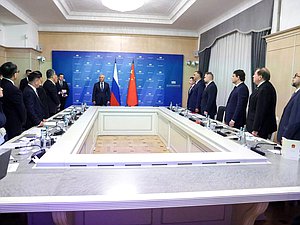 Четвертое заседание совместной депутатской рабочей группы при Межпарламентской комиссии по сотрудничеству ФС РФ и Всекитайского собрания народных представителей КНР