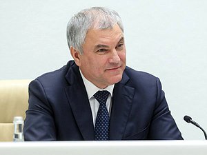 Председатель Государственной Думы Вячеслав Володин