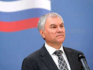 Jefe de la Duma Estatal Vyacheslav Volodin