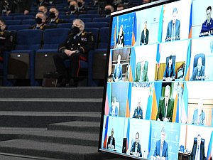 Расширенное заседание коллегии Министерства внутренних дел. Фото: kremlin.ru