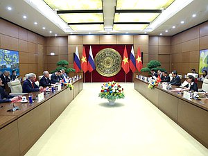 Meeting of Chairman of the State Duma Vyacheslav Volodin and Chairman of the National Assembly of the Socialist Republic of Vietnam Trần Thanh Mẫn