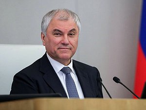 Председатель Государственной Думы Вячеслав Володин