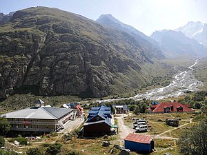 горы туризм отдых Россия ущелье