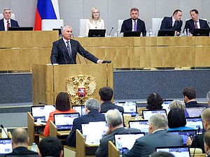 Председатель Государственной Думы Вячеслав Володин