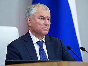 Председатель Государственной Думы Вячеслав Володин