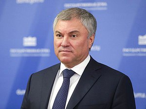 Председатель Государственной Думы Вячеслав Володин