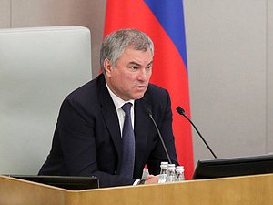 Председатель Государственной Думы Вячеслав Володин