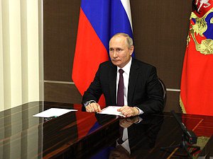 Совещание с постоянными членами Совета Безопасности. Фото: kremlin.ru