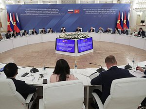 The 3rd meeting of the Inter-parliamentary Commission on Cooperation between the State Duma of the Federal Assembly of the Russian Federation and the National Assembly of the Socialist Republic of Vietnam