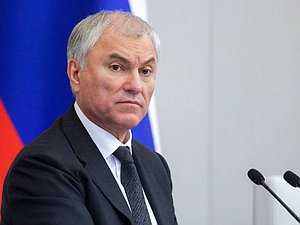Председатель Государственной Думы Вячеслав Володин