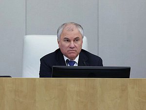 Председатель Государственной Думы Вячеслав Володин
