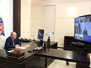 Совещание с постоянными членами Совета Безопасности. Фото: kremlin.ru