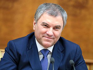 Председатель Государственной Думы Вячеслав Володин