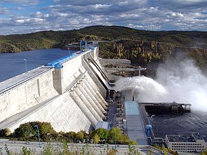 электрики электричество энергия вода плотина гэс