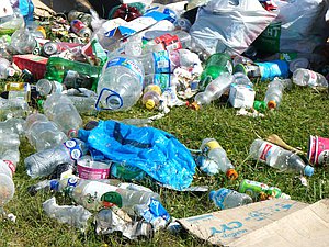 Мусор, пластик, свалка