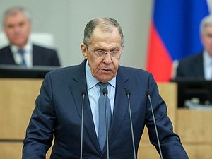 Министр иностранных дел РФ Сергей Лавров