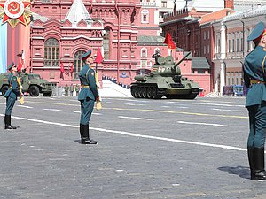 Парад в честь 78-й годовщины Победы в Великой Отечественной войне