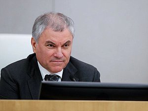 Председатель Государственной Думы Вячеслав Володин