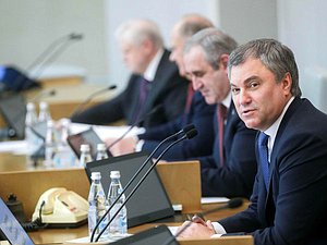 Председатель Государственной Думы Вячеслав Володин