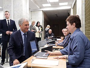 Председатель Государственной Думы Вячеслав Володин