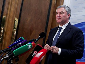Председатель Государственной Думы Вячеслав Володин