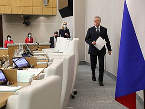 Председатель Государственной Думы Вячеслав Володин