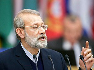 Председатель Собрания Исламского Совета Исламской Республики Иран Али Лариджани