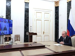 Совещание с постоянными членами Совета Безопасности. Фото: kremlin.ru