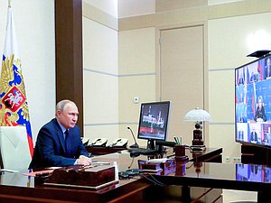 Совещание с постоянными членами Совета Безопасности. Фото: kremlin.ru